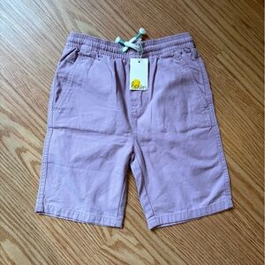 NWT Mini Boden Boys Purple Bermudas Shorts Size 9y